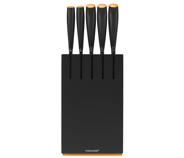 FISKARS Zestaw 5 nozy w bloku czarnym 1014190 - 441814 - zdjęcie 2